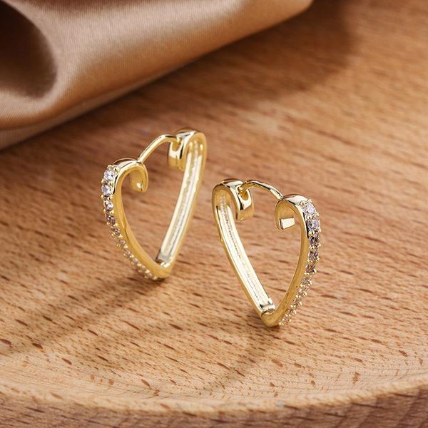 hoop & huggie ladies' love earrings 2021 trend geometric sweet microscope zircon gold color piecing earings fashion jewelry kce011, Golden;silver
hoop & huggie ladies' love earrings 2021 trend geometric sweet microscope zircon gold color piecing earings fashion jewelry kce011, Golden;silver
