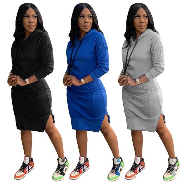 casual dresses women dress knee length slim pullover sweatshirt hoodie hooded with pockets blue color, Black;gray
casual dresses women dress knee length slim pullover sweatshirt hoodie hooded with pockets blue color, Black;gray