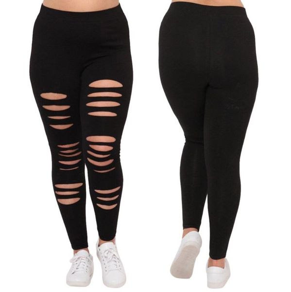 ripped hole pants women plus size punk rock fashion leggings trousers basic strech sport casual long 2021 women's & capris, Black;white
ripped hole pants women plus size punk rock fashion leggings trousers basic strech sport casual long 2021 women's & capris, Black;white