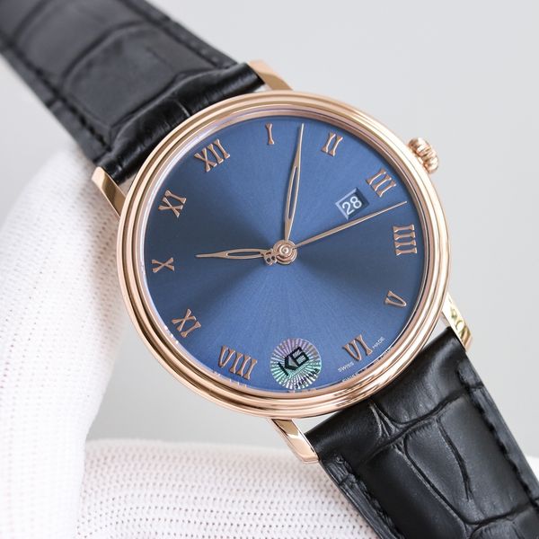 new villeret ultraplate 6651-3640-55 miyota 9015 automatic mens watch 40mm rose gold case blue dial roman numerals gents sport watches blue, Slivery;brown
new villeret ultraplate 6651-3640-55 miyota 9015 automatic mens watch 40mm rose gold case blue dial roman numerals gents sport watches blue, Slivery;brown