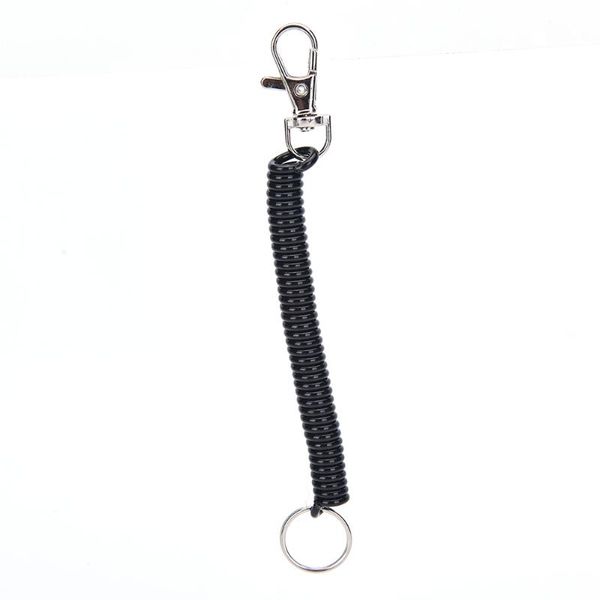 keychains anti-lost keychain tactical retractable plastic spring elastic rope security gear tool for outdoor hiking camping, Silver
keychains anti-lost keychain tactical retractable plastic spring elastic rope security gear tool for outdoor hiking camping, Silver