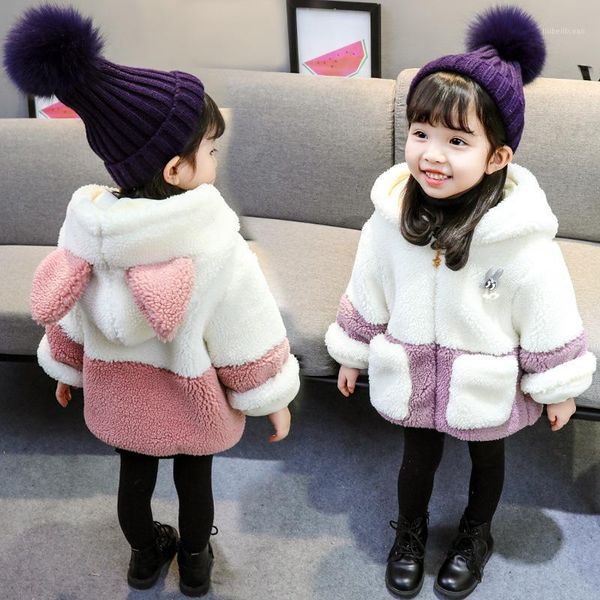 jackets girls autumn and winter clothes lamb wool coat baby korean style western plus cotton thick sweater1, Blue;gray
jackets girls autumn and winter clothes lamb wool coat baby korean style western plus cotton thick sweater1, Blue;gray