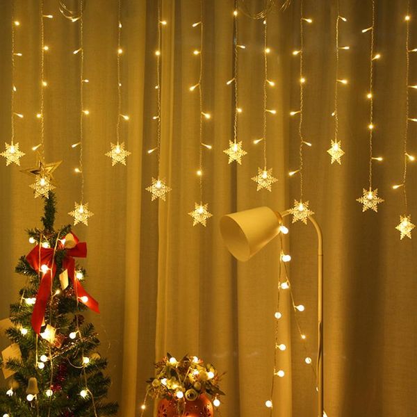 strings 4 meters led christmas snowflake curtain lights snowflakes fairy for home church wedding birthday warm white
strings 4 meters led christmas snowflake curtain lights snowflakes fairy for home church wedding birthday warm white