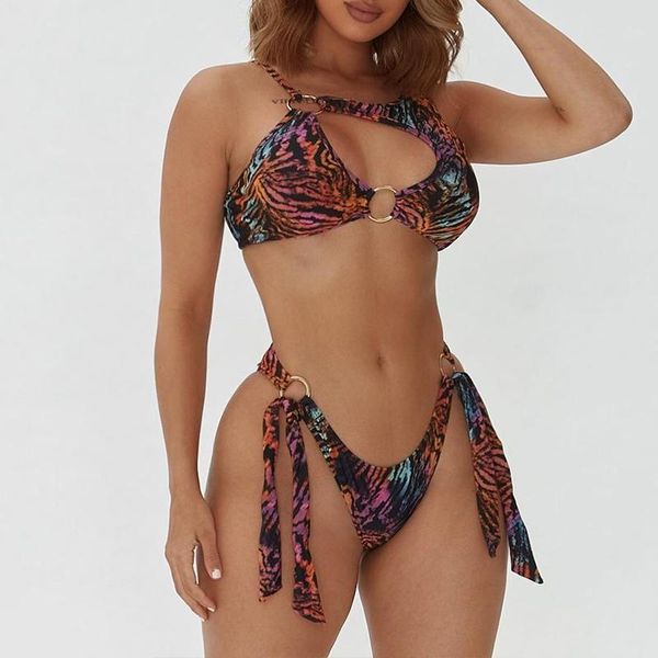 printed bandage iron ring bikini set swimwear women push up swimsuits 2021 fashion summer hollow out biquini bathing suits one-piece
printed bandage iron ring bikini set swimwear women push up swimsuits 2021 fashion summer hollow out biquini bathing suits one-piece