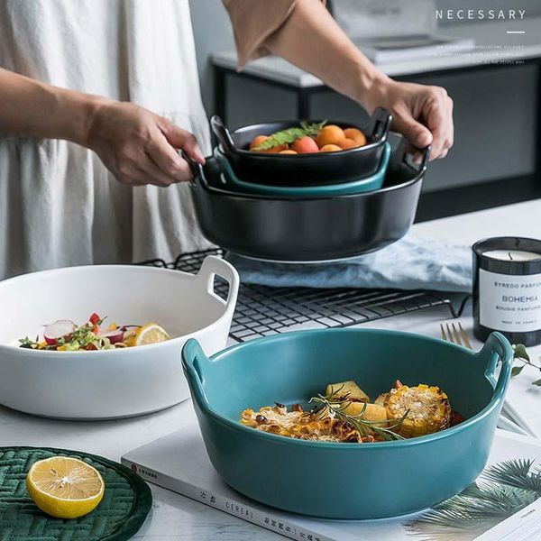 japanese ceramic binaural baking bowl microwave oven special cheese baked rice plate household creative tableware soup bowls
japanese ceramic binaural baking bowl microwave oven special cheese baked rice plate household creative tableware soup bowls