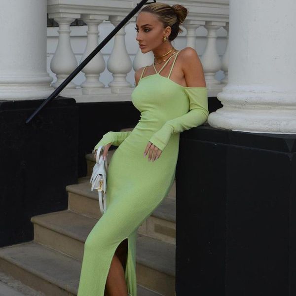 casual dresses hirigin elegant straps slit dress for women fall 2021 thumb hole long sleeve green club party outfits clothes, Black;gray
casual dresses hirigin elegant straps slit dress for women fall 2021 thumb hole long sleeve green club party outfits clothes, Black;gray