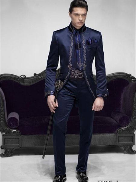 coat pant design embroidery men suit slim fit 3 piece blazer custom groom tuxedo fashion prom mens suits terno masculino men's & blazer, White;black
coat pant design embroidery men suit slim fit 3 piece blazer custom groom tuxedo fashion prom mens suits terno masculino men's & blazer, White;black