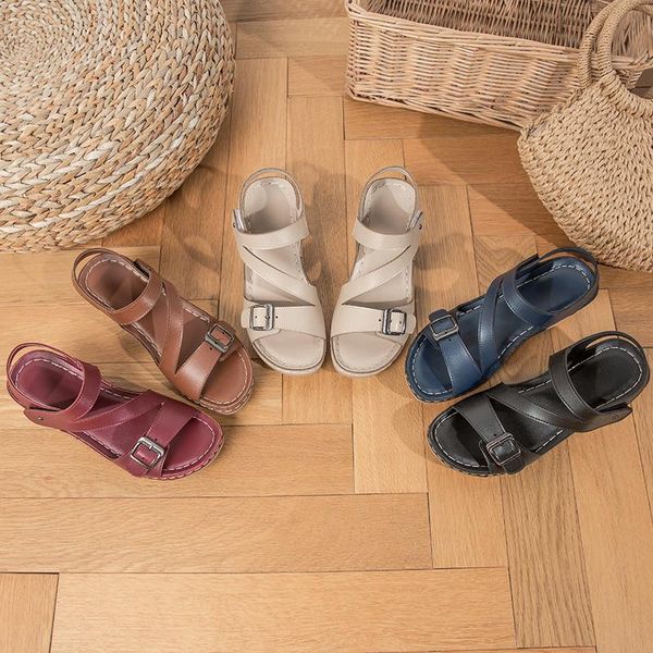 fashion 2021 summer women's shoes leather sandals with heel the car line open-toed leisure big yards thick high heels, Black
fashion 2021 summer women's shoes leather sandals with heel the car line open-toed leisure big yards thick high heels, Black