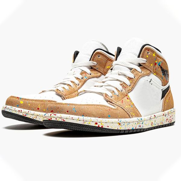 jumpman 1 mid se brushstroke basketball shoes sail/black-cider-chile red outdoor sports sneakers with original box
jumpman 1 mid se brushstroke basketball shoes sail/black-cider-chile red outdoor sports sneakers with original box