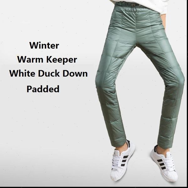 winter double face down padded womens pant pencil elastic waist thick 80% duck trousers pt 150, Black;white
winter double face down padded womens pant pencil elastic waist thick 80% duck trousers pt 150, Black;white