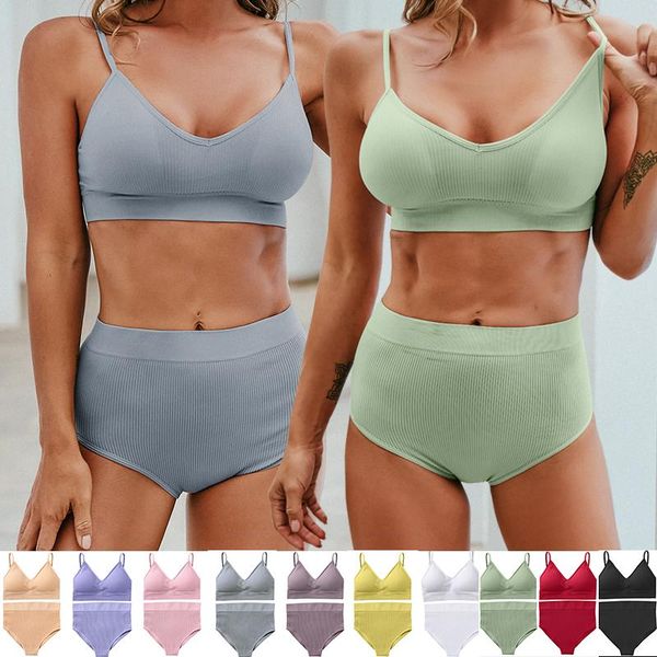 bras sets finetoo women seamless lingerie set 10 colors fitness bralette push up + panties suit sports woman underwear femme, Red;black 
bras sets finetoo women seamless lingerie set 10 colors fitness bralette push up + panties suit sports woman underwear femme, Red;black