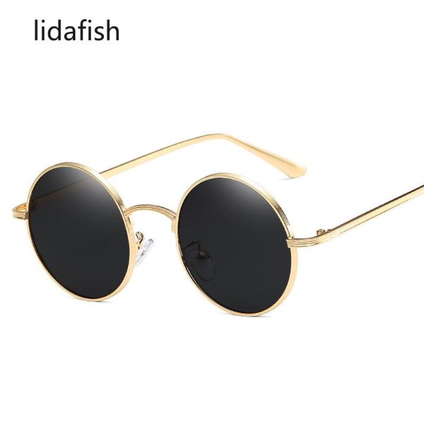 sunglasses lidafish fashion round lens metal small frame personality temperament elegant unisex, White;black
sunglasses lidafish fashion round lens metal small frame personality temperament elegant unisex, White;black