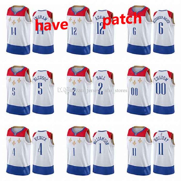custom 2021 14 ingram 12 adams 6 alexander-walker 5 bledsoe 00 custom 4 redick basketball jersey men women youth jerseys, Black;red
custom 2021 14 ingram 12 adams 6 alexander-walker 5 bledsoe 00 custom 4 redick basketball jersey men women youth jerseys, Black;red