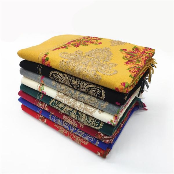 scarves winter thicken cashmere scarf women national wind embroidery shawls ladies soft long blanket tassel, Blue;gray
scarves winter thicken cashmere scarf women national wind embroidery shawls ladies soft long blanket tassel, Blue;gray