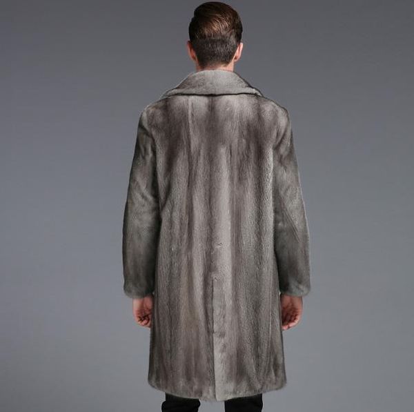 men's fur & faux fashion winter mens long mink coats 6xl plus size turn-down collar loose outwear smart casual gray coat fw761, Black
men's fur & faux fashion winter mens long mink coats 6xl plus size turn-down collar loose outwear smart casual gray coat fw761, Black