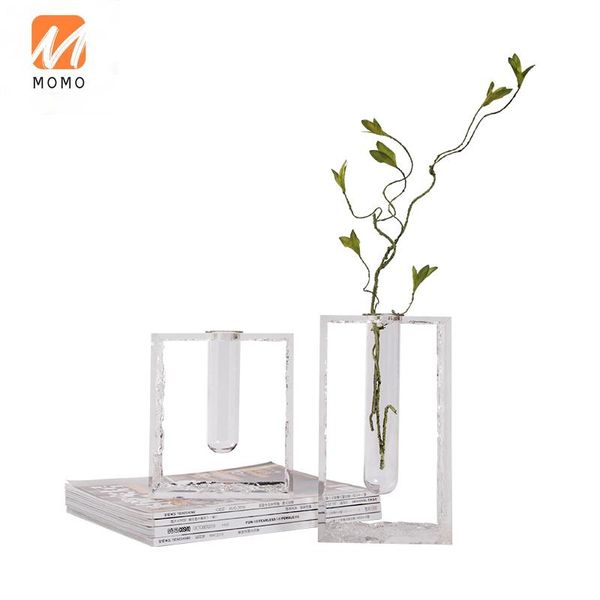single glass vase acrylic flower table deskminimalist model room decoration tz vases
single glass vase acrylic flower table deskminimalist model room decoration tz vases