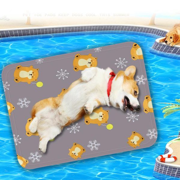 dog mat cooling summer pad for dogs cat blanket sofa breathable pet bed washable small medium large kennels & pens
dog mat cooling summer pad for dogs cat blanket sofa breathable pet bed washable small medium large kennels & pens