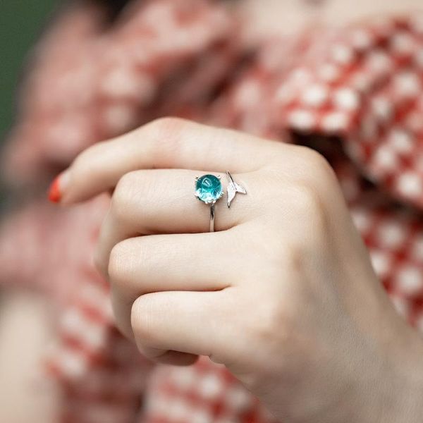 cluster rings 925 silver fishtail mermaid the daughter of sea precious stone sterling ring resizable drop sp383, Golden;silver
cluster rings 925 silver fishtail mermaid the daughter of sea precious stone sterling ring resizable drop sp383, Golden;silver