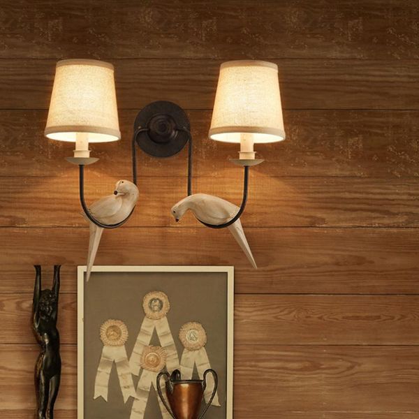 wall lamp retro loft double heads bird light study office stair aisle living room bedroom bedside cafe restaurant bra
wall lamp retro loft double heads bird light study office stair aisle living room bedroom bedside cafe restaurant bra