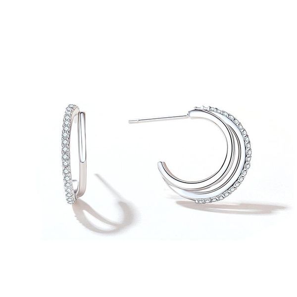 stud meibapj boutique fashions925 sterling silver double arc half moon earrings fashion diamond inlaid versatile geometric, Golden;silver
stud meibapj boutique fashions925 sterling silver double arc half moon earrings fashion diamond inlaid versatile geometric, Golden;silver