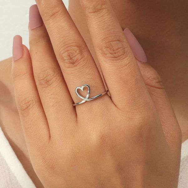 wedding rings simple korean hollow style heart shape women ring gold silver color plated jewelry gift for wife birthday anniversary party, Slivery;golden
wedding rings simple korean hollow style heart shape women ring gold silver color plated jewelry gift for wife birthday anniversary party, Slivery;golden