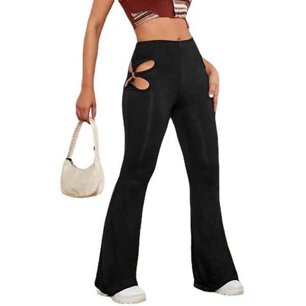 women low waist pants adults summer hollow out solid trousers flower cutout stretchy pants, Black;white
women low waist pants adults summer hollow out solid trousers flower cutout stretchy pants, Black;white