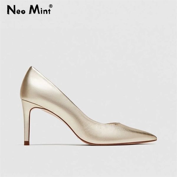 dress chic office solid color pointed toe stiletto high heels women pumps genuine leather ladies shoes 210329, Black
dress chic office solid color pointed toe stiletto high heels women pumps genuine leather ladies shoes 210329, Black