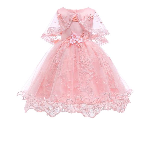 elegant flower girls wedding dresses for baby lace pearl princess dress 2021 christmas kids party children clothing girl's, Red;yellow
elegant flower girls wedding dresses for baby lace pearl princess dress 2021 christmas kids party children clothing girl's, Red;yellow