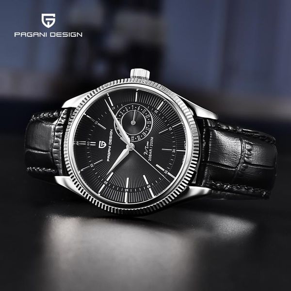 wristwatches pagani design 2021 men's quartz watches men japan vh65 movement military leather waterproof sport reloj hombre, Slivery;brown
wristwatches pagani design 2021 men's quartz watches men japan vh65 movement military leather waterproof sport reloj hombre, Slivery;brown