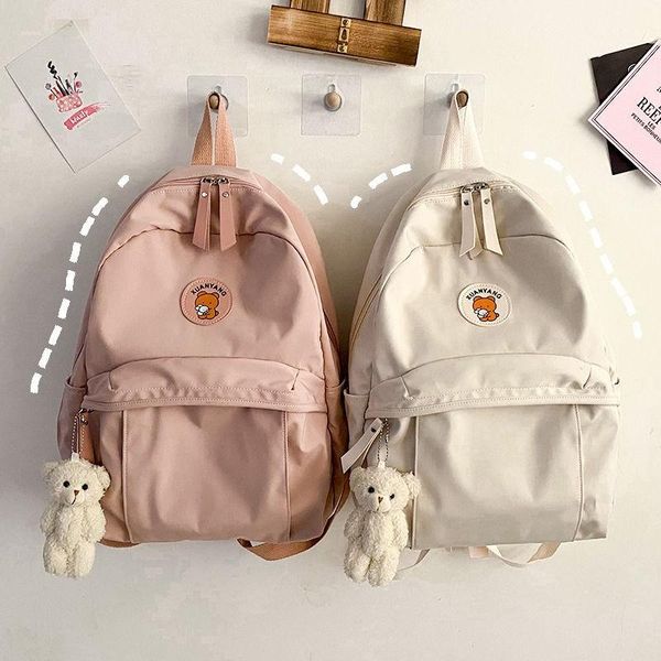 backpack korean version of the pure color small fresh high school college student campus ins fengsen simple female
backpack korean version of the pure color small fresh high school college student campus ins fengsen simple female