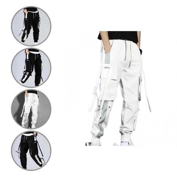 men's pants men trousers chic streetwear plush ankle banded harem for street cargo, Black
men's pants men trousers chic streetwear plush ankle banded harem for street cargo, Black