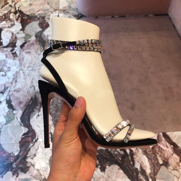 crystal high heels sandals women summer sandalia feminina ankle strap sandalias mujer party ladies shoes zapatos de, Black
crystal high heels sandals women summer sandalia feminina ankle strap sandalias mujer party ladies shoes zapatos de, Black
