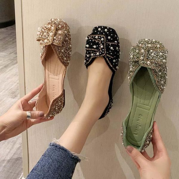 sandals shallow mouth single shoes women flat bottom 2021spring style rhinestone bow square head soft spring peas, Black
sandals shallow mouth single shoes women flat bottom 2021spring style rhinestone bow square head soft spring peas, Black