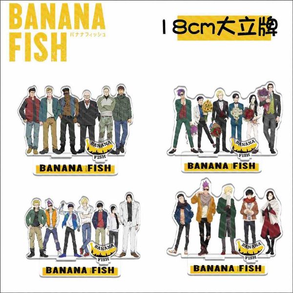 keychains anime figure banana fish ash lynx okumura eiji acrylic stand model plate desk decor action character standing sign toy xmas gift, Silver
keychains anime figure banana fish ash lynx okumura eiji acrylic stand model plate desk decor action character standing sign toy xmas gift, Silver