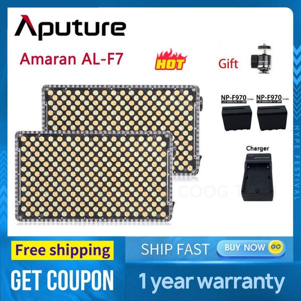 aputure amaran al-f7 color temperature 3200-9500k cri/tlci 95+ led panel most versatile on-camera light rbg flash heads
aputure amaran al-f7 color temperature 3200-9500k cri/tlci 95+ led panel most versatile on-camera light rbg flash heads