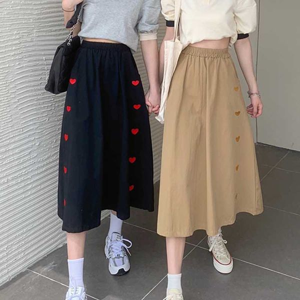 black cute sweet long maxi embroidered love korean fashion high-waisted vintage summer women's clothing skirt women 2021 skirts
black cute sweet long maxi embroidered love korean fashion high-waisted vintage summer women's clothing skirt women 2021 skirts