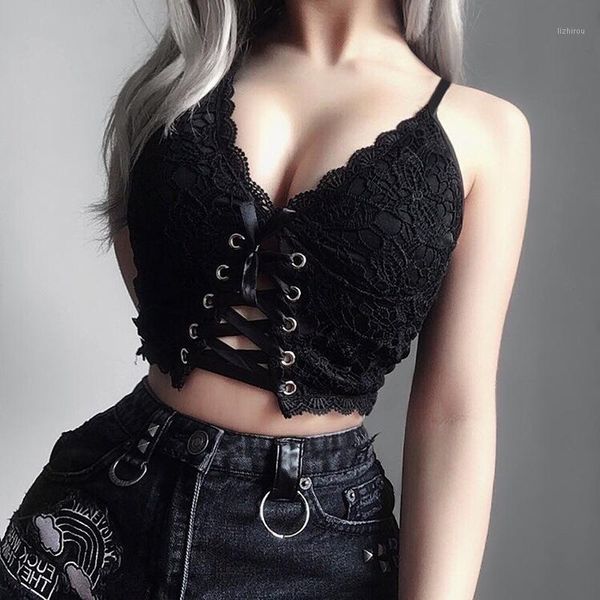 bustiers & corsets 2021 y2k v neck cami women vintage lace up backless corset fashion party outfits spaghetti strap summer camisol, Black;white
bustiers & corsets 2021 y2k v neck cami women vintage lace up backless corset fashion party outfits spaghetti strap summer camisol, Black;white