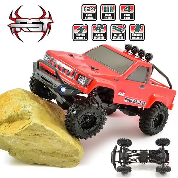 RGT RC Car 124 136240 4WD 4x4 Lipo mini Radio Control Car Monster Off Road Car RTR Rock Crawler With Lights Toys for Children
RGT RC Car 124 136240 4WD 4x4 Lipo mini Radio Control Car Monster Off Road Car RTR Rock Crawler With Lights Toys for Children