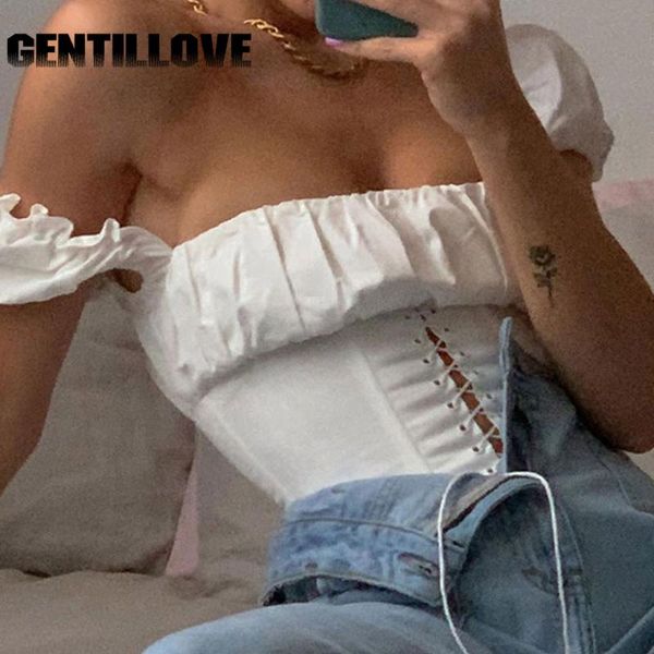 women's blouses & shirts off shoulder fashion women lace up white crop vintage female tie front slim wild bandage ladies clothes
women's blouses & shirts off shoulder fashion women lace up white crop vintage female tie front slim wild bandage ladies clothes