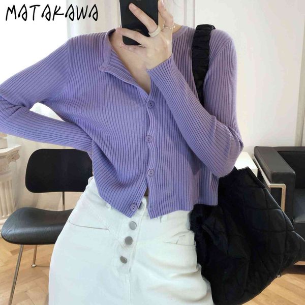 matakawa short knitted cardigan ladies long-sleeved autumn outer thin cardigan women 210513, White;black
matakawa short knitted cardigan ladies long-sleeved autumn outer thin cardigan women 210513, White;black