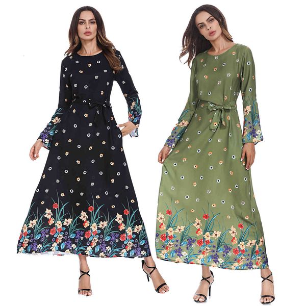 dresses special price arabian slim positioning flower trumpet sleeve robe dress muslim women's 1203#, Black;gray
dresses special price arabian slim positioning flower trumpet sleeve robe dress muslim women's 1203#, Black;gray