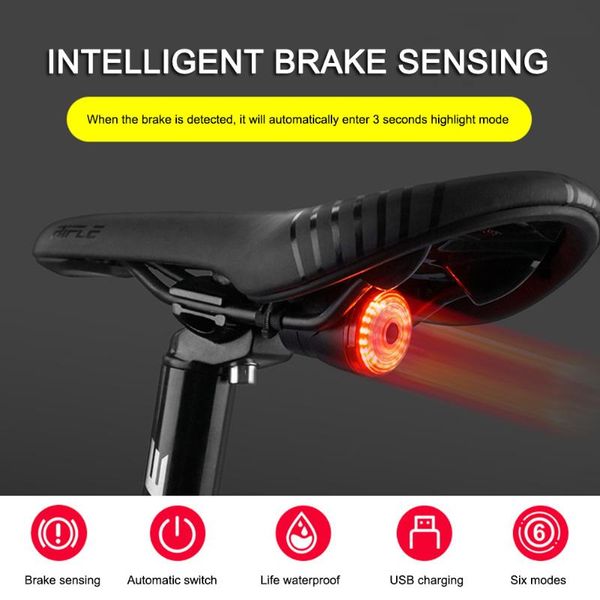 bike lights auto start brake smart bicycle induction taillight 24 high brightness waterproof led beads usb cycling back rear light ipx4
bike lights auto start brake smart bicycle induction taillight 24 high brightness waterproof led beads usb cycling back rear light ipx4