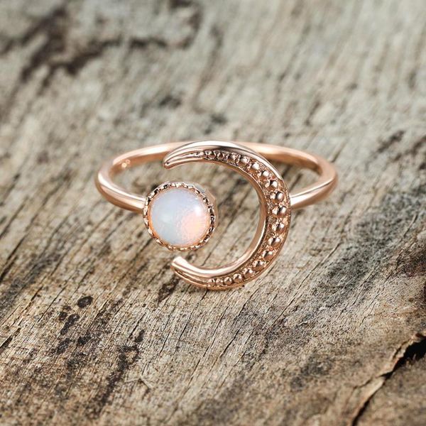 wedding rings dainty female moonstone adjustable thin ring rose gold silver color engagement cute bride moon for women, Slivery;golden
wedding rings dainty female moonstone adjustable thin ring rose gold silver color engagement cute bride moon for women, Slivery;golden