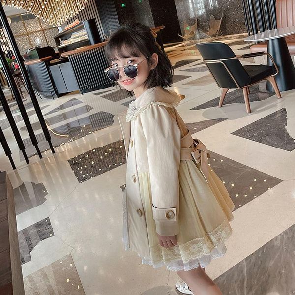 coat 2021 spring autumn fashion baby girls trench cotton long kids windbreaker jacket child outwear clothes w101, Blue;gray
coat 2021 spring autumn fashion baby girls trench cotton long kids windbreaker jacket child outwear clothes w101, Blue;gray