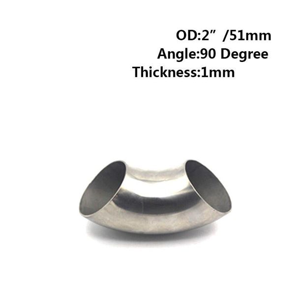 manifold & parts 90 degree bend elbow pipe 201 stainless steel od: 2" 51mm / 60mm 2.5" 63mm 3" 76mm thickness 1mm 1/pcs
manifold & parts 90 degree bend elbow pipe 201 stainless steel od: 2" 51mm / 60mm 2.5" 63mm 3" 76mm thickness 1mm 1/pcs