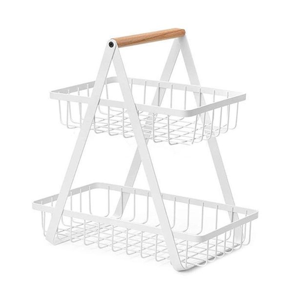 other garden supplies 2-tier metal fruit basket portable kitchen storage countershelf rack for fruits household toiletries
other garden supplies 2-tier metal fruit basket portable kitchen storage countershelf rack for fruits household toiletries