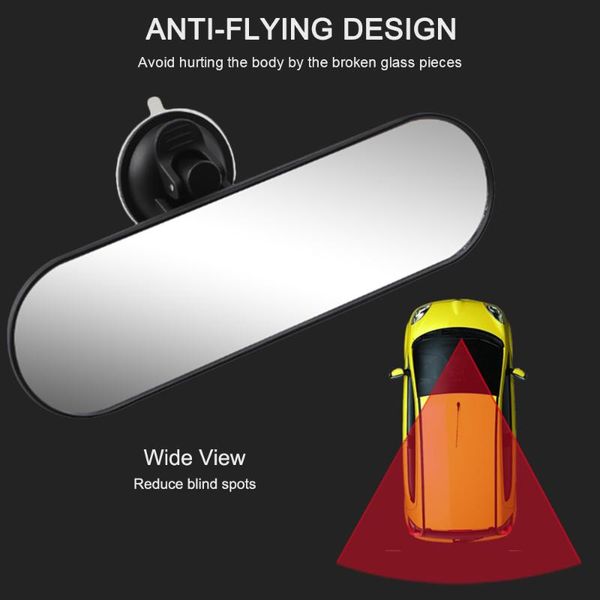other interior accessories car rear-view mirror universal wide field rear view suction cup 220*65mm truck
other interior accessories car rear-view mirror universal wide field rear view suction cup 220*65mm truck