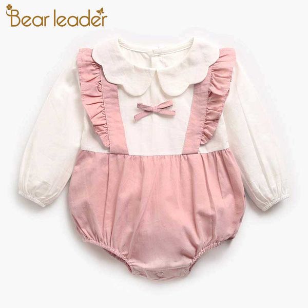 bear leader girls cute rompers fashion toddler baby ruffles jumpsuits born bowtie outfits long sleeve autumn clothing 210708, Blue
bear leader girls cute rompers fashion toddler baby ruffles jumpsuits born bowtie outfits long sleeve autumn clothing 210708, Blue