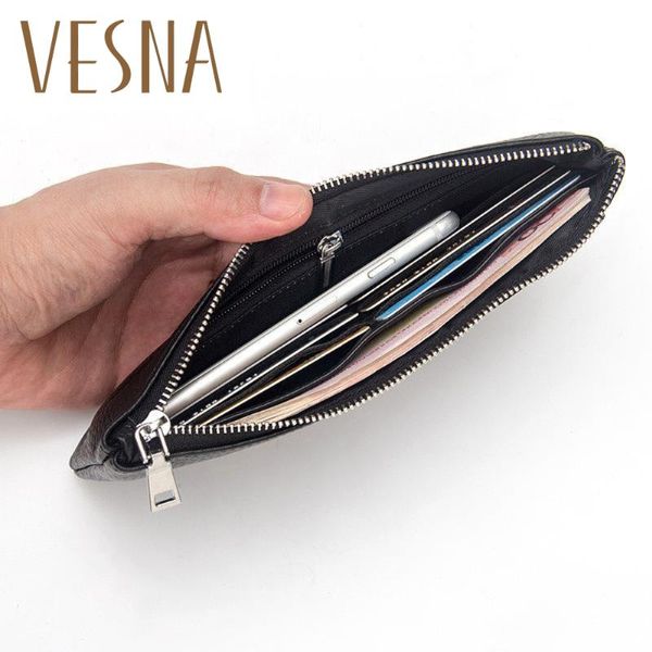 wallets vesna wallet men's leather long zipper thin section youth retro clutch bag soft, Red;black
wallets vesna wallet men's leather long zipper thin section youth retro clutch bag soft, Red;black