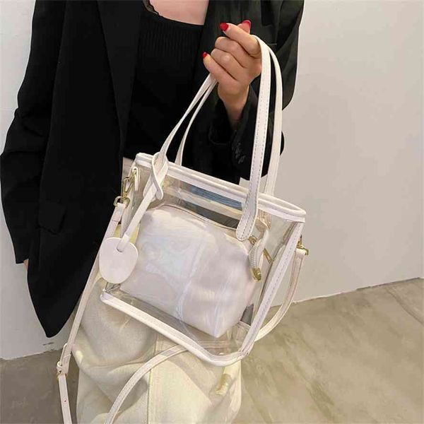 net red large capacity transparent single shoulder underarm 2021 new type messenger korean version ins portable pvc daughter bag
net red large capacity transparent single shoulder underarm 2021 new type messenger korean version ins portable pvc daughter bag